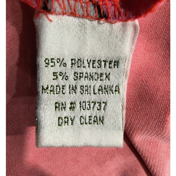 Donna Morgan Vibrant Color Sleeveless Knee Length Shift Dress, Multicolor Sz 4 - Picture 5 of 5